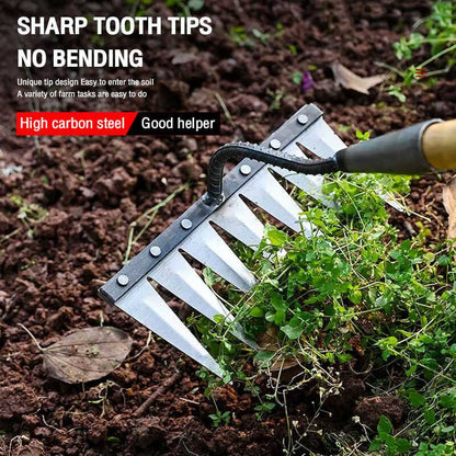 5 Teeth Weeding Tool🌱 -11,000+ Farmers’ Trusted